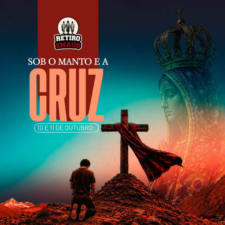 Retiro do Grupo de Jovens Emaús “Sob o Manto e a Cruz” será realizado em outubro